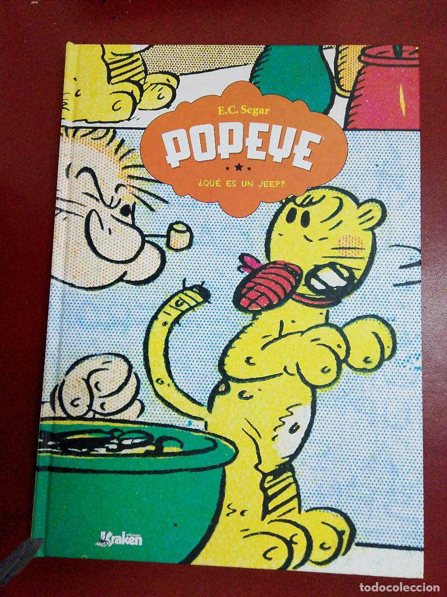 C&oacute;mics: E.C. Segar: Popeye. &iquest;Qu&eacute; es un jeep? (Ediciones Kraken. 2016)