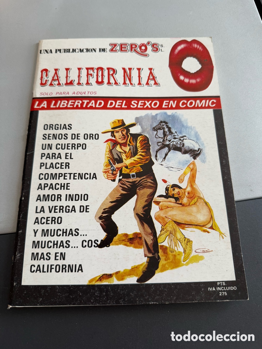 C&oacute;mics: UNA PUBLICACION DE ZEROS CALIFORNIA SOLO PARA ADULTOS, LA LIBERTAD DEL SEXO EN COMIC .
