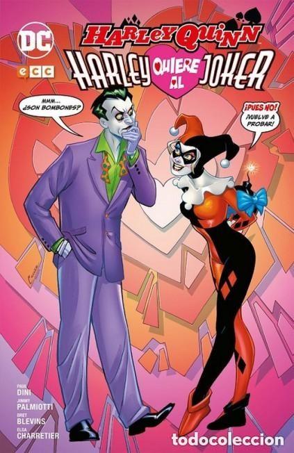 C&oacute;mics: HARLEY QUINN. HARLEY QUIERE AL JOKER - ECC - CARTONE - ESTADO EXCELENTE - OFM15