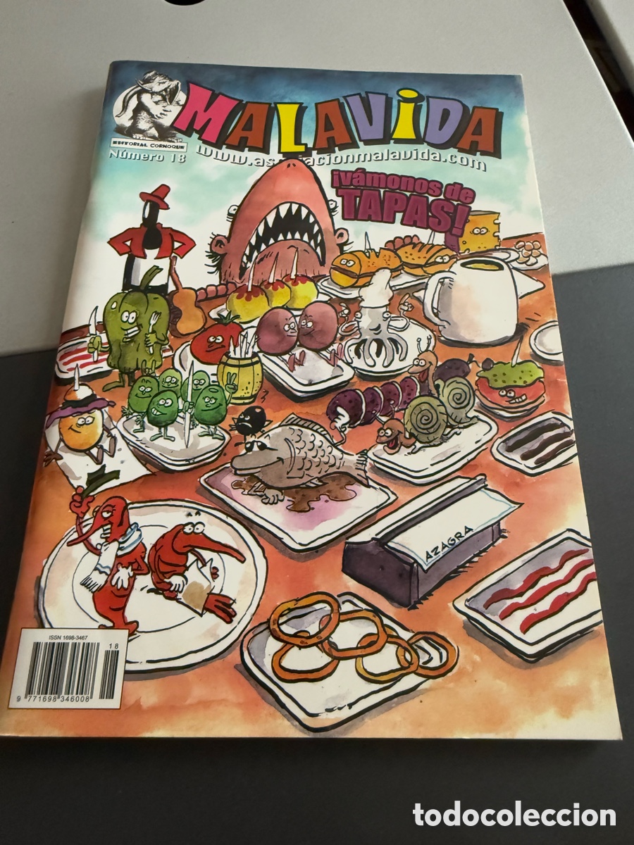 C&oacute;mics: MALAVIDA. N 18. Vamos de Tapas