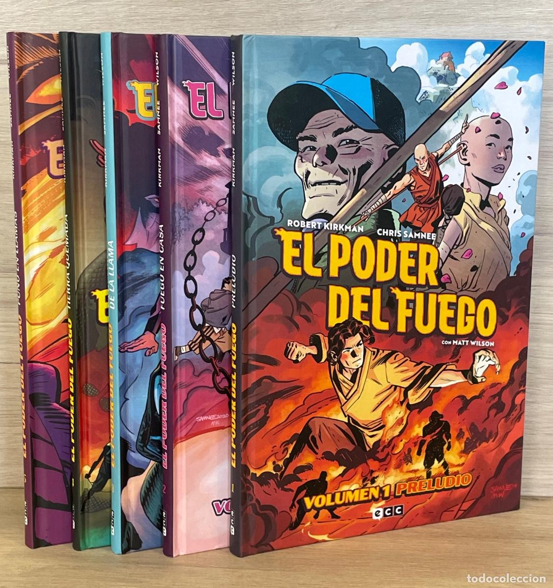 C&oacute;mics: El poder del fuego - Completa 5 vol&uacute;menes, Robert Kirkman, Chris Samnee