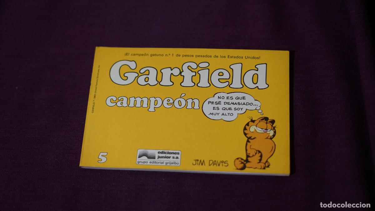 C&oacute;mics: Garfield n. 5 - Garfield campe&oacute;n - Foto 1