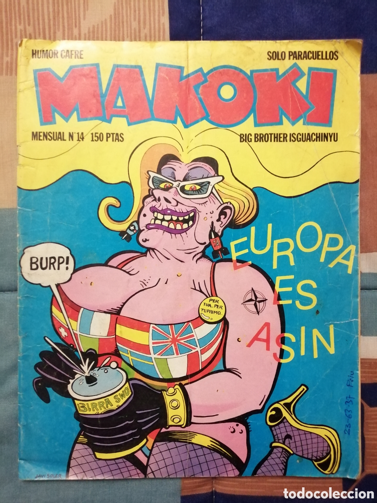 C&oacute;mics: Ac. Revista MAKOKI / No. 14 / 14 febrero 1984