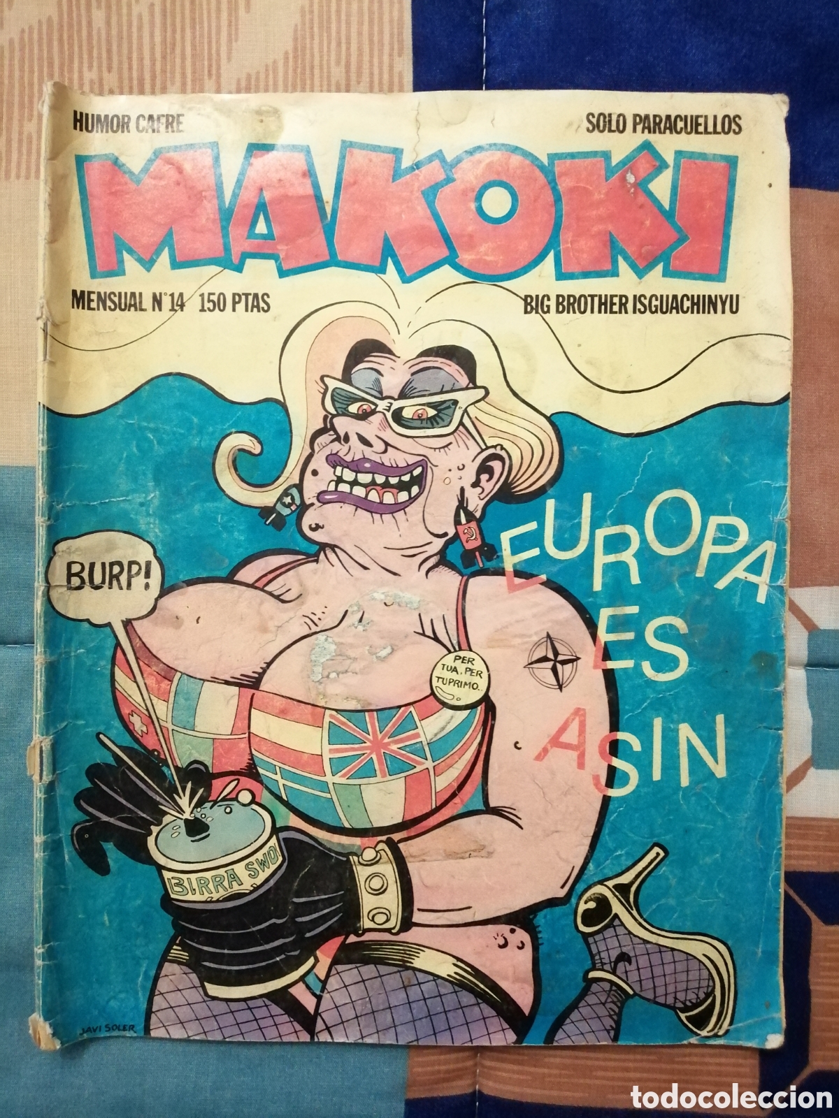 C&oacute;mics: Ac. Revista MAKOKI / No. 14 / 14 febrero 1984
