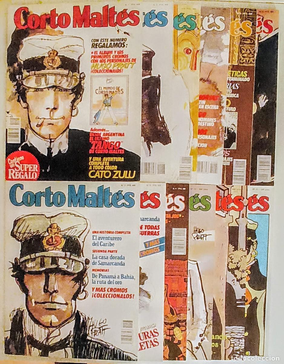 C&oacute;mics: Corto Maltese (1988) Issues 1 to 12 - Square Spine - MINT Condition - Foto 1