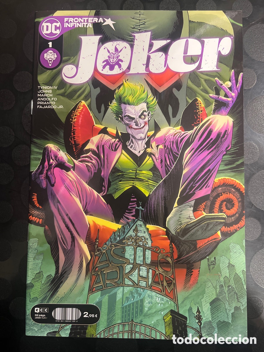 C&oacute;mics: JOKER N.1 FRONTERA INFINITA DC ECC ( 2021/2023 )