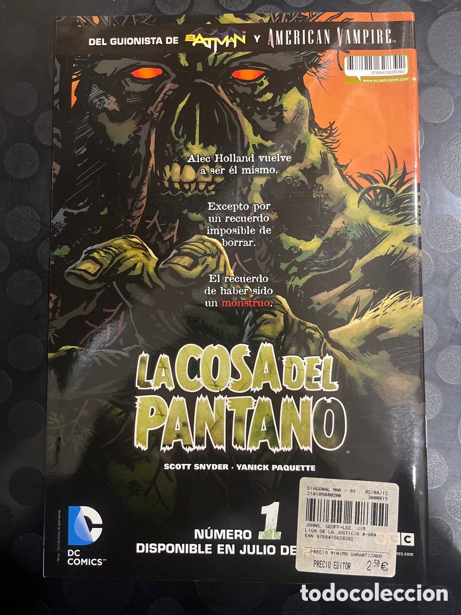 C&oacute;mics: LIGA DE LA JUSTICIA N.4 NUEVO UNIVERSO DC ECC ( 2012/&hellip; ) - Foto 2
