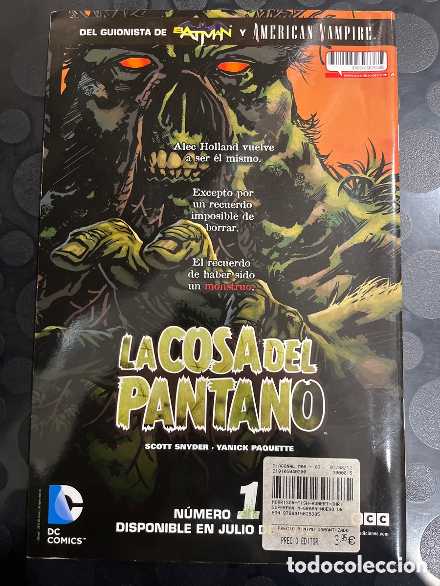 C&oacute;mics: SUPERMAN N.4 EL NUEVO UNIVERSO DC ECC ( 2012/2024 ) - Foto 2