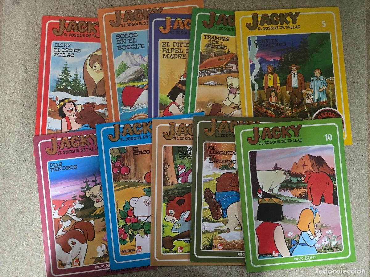 C&oacute;mics: Jacky.El Oso de Tallac.Completa 10 Tebeos.Fher