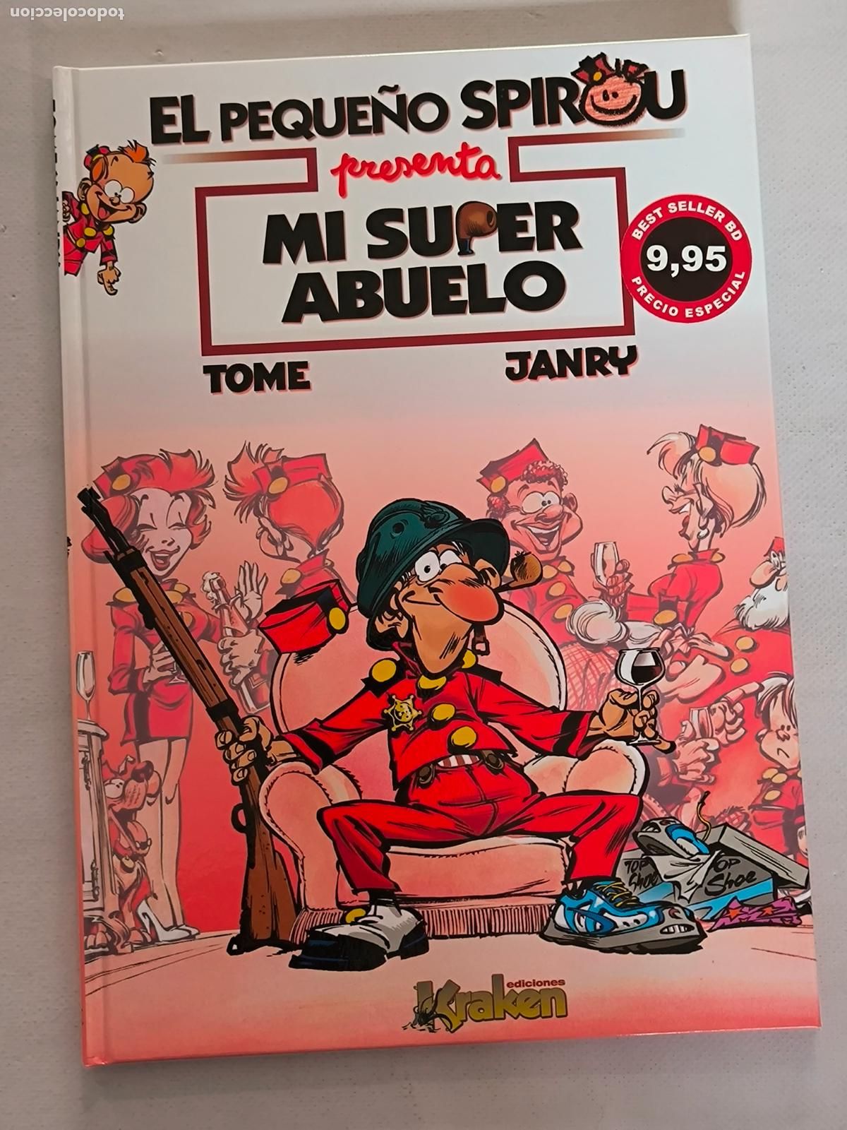 C&oacute;mics: MI SUPER ABUELO - EL PEQUE&Ntilde;O SPIROU PRESENTA - TOME & JANRY - KRAKEN - TAPA DURA (X1*)