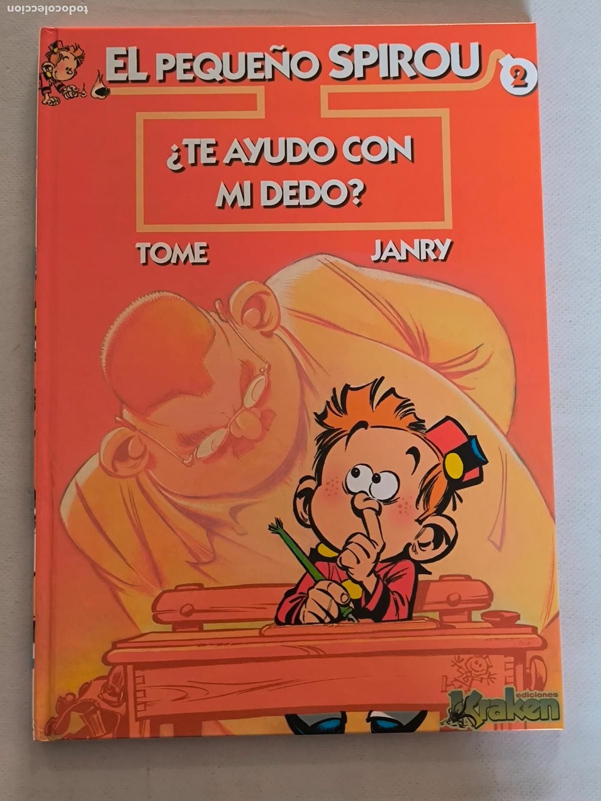 C&oacute;mics: EL PEQUE&Ntilde;O SPIROU N&ordm; 2 - &iquest;TE AYUDO CON MI DEDO? - KRAKEN - TAPA DURA - NUEVO (U1*w)