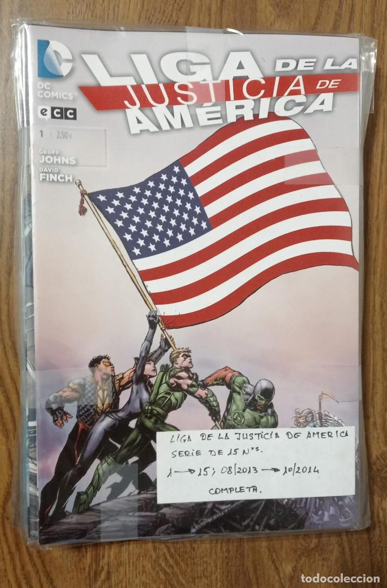 C&oacute;mics: Liga de la Justicia de Am&eacute;rica - Completa (1-11)