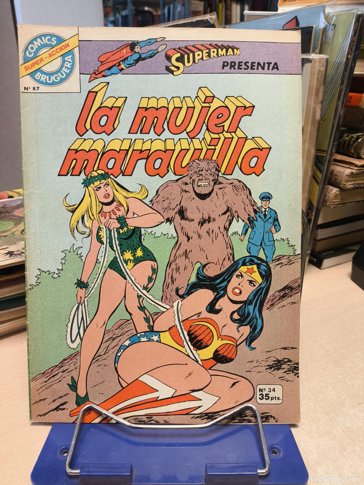C&oacute;mics: LA MUJER MARAVILLA 34 BRUGUERA - - Foto 1