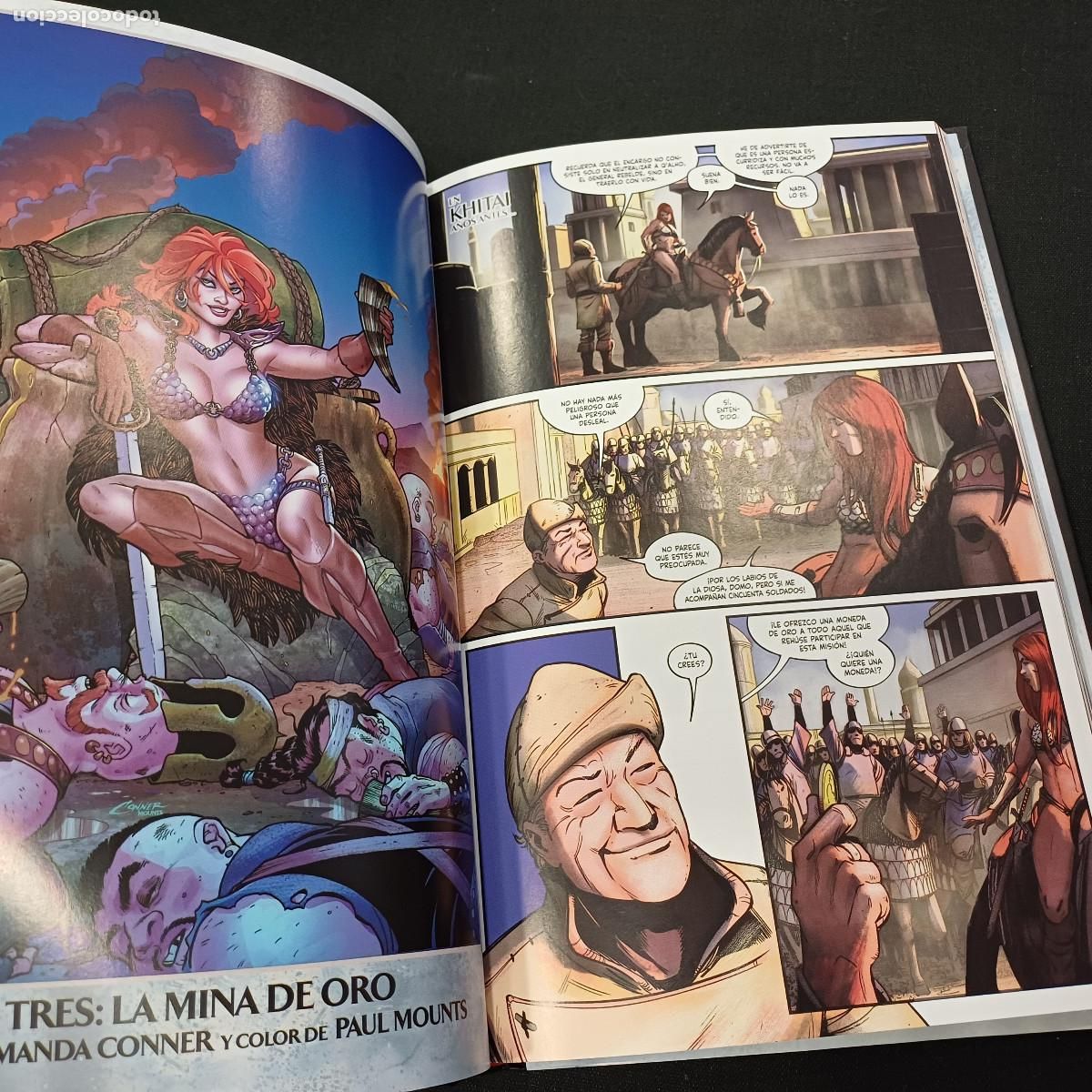 C&oacute;mics: RED SONJA/TIERRA QUEMADA/VOLUMEN 1. - Foto 2