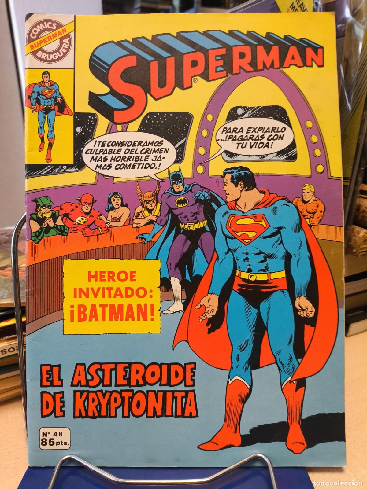 C&oacute;mics: SUPERMAN BRUGUERA 1981 - N&Uacute;MERO 48 - EXCELENTE ESTADO -