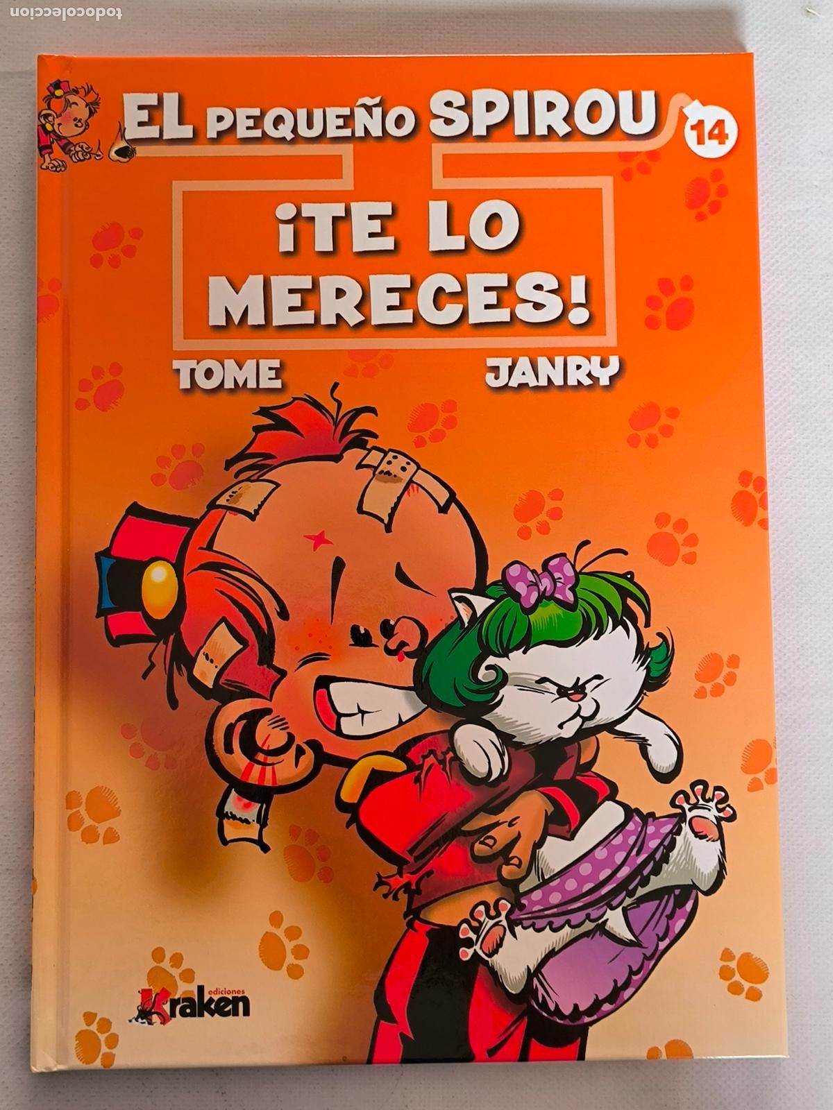 C&oacute;mics: EL PEQUE&Ntilde;O SPIROU N&ordm; 14 - &iexcl;TE LO MERECES! - TOME & JANRY - KRAKEN - TAPA DURA - NUEVO (F1*w)