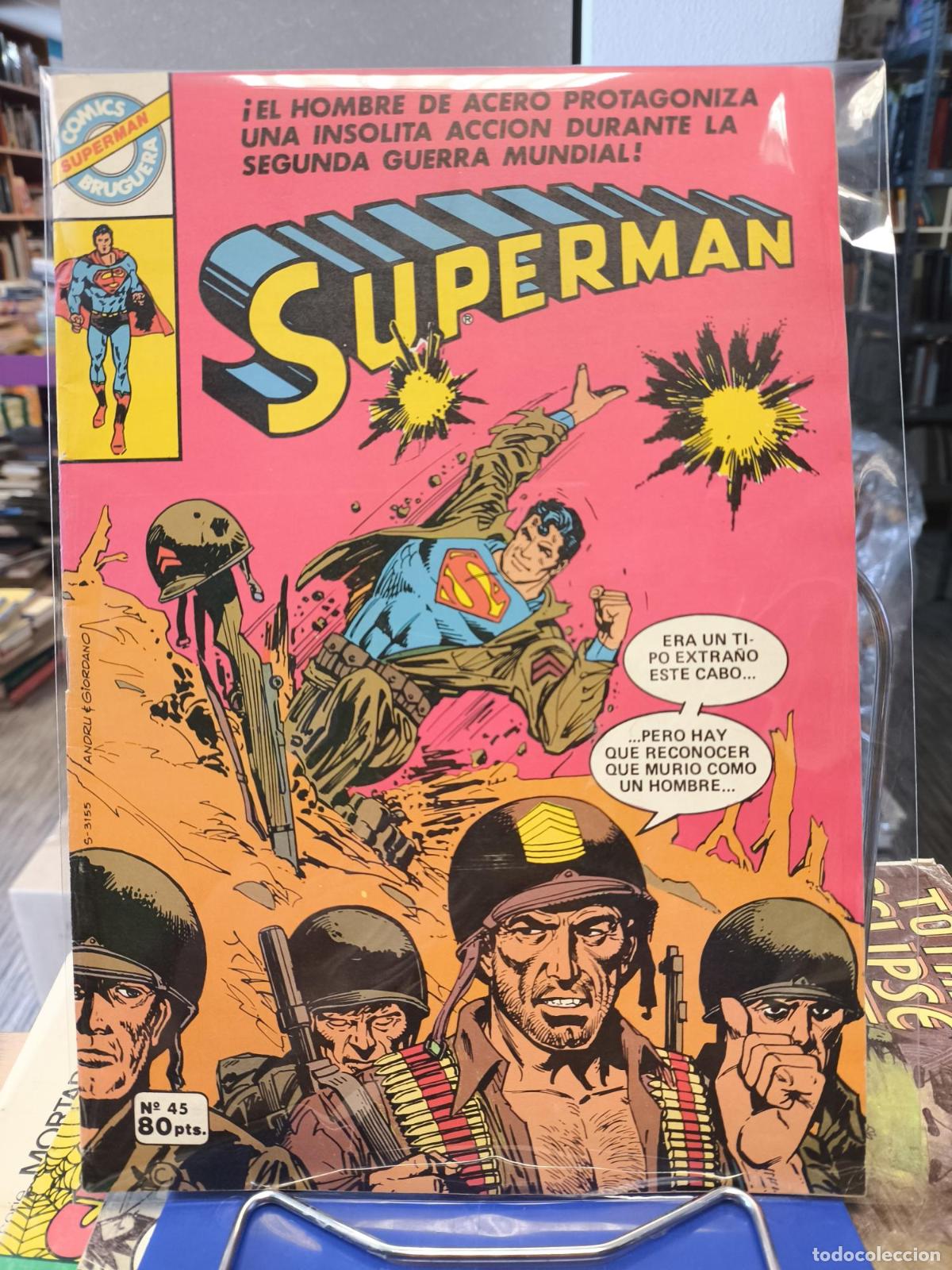 C&oacute;mics: SUPERMAN N&ordm; 45 - BRUGUERA - EXCELENTE ESTADO - - Foto 1