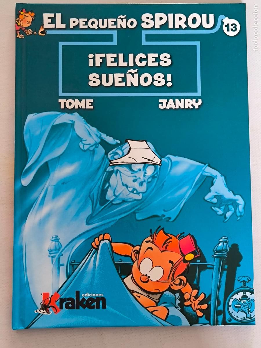 C&oacute;mics: EL PEQUE&Ntilde;O SPIROU N&ordm; 13 - &iexcl;FELICES SUE&Ntilde;OS! - TOME & JANRY - KRAKEN - TAPA DURA (125)