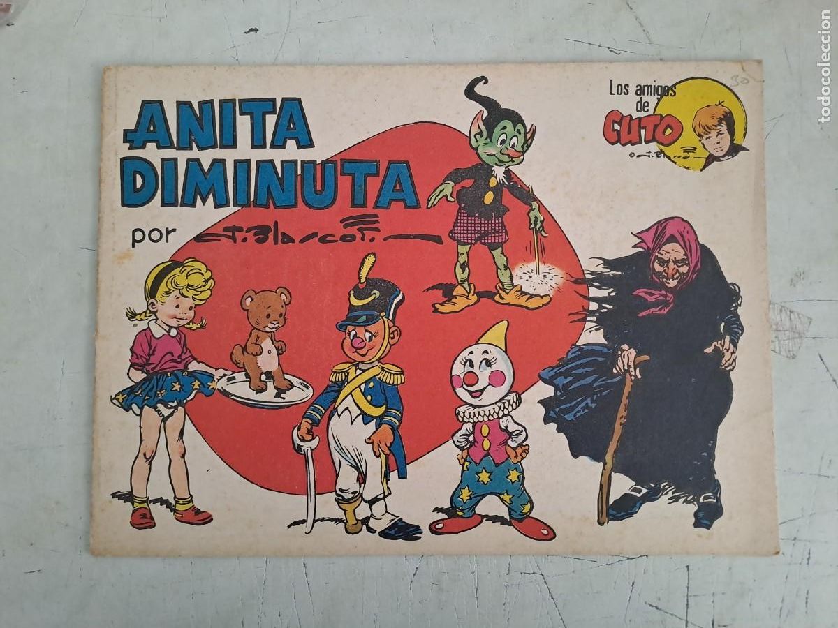 C&oacute;mics: Anita diminuta, los amigos de Cuto, en muy buen estado Bolsa DA