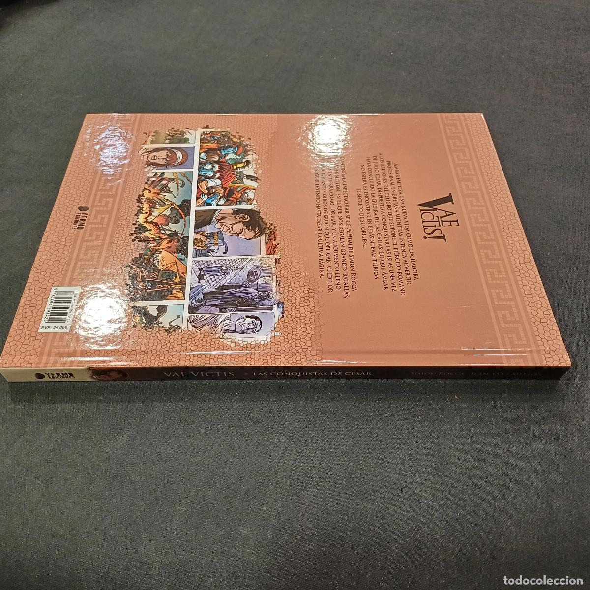 C&oacute;mics: VAE VICTIS/LAS CONQUISTAS DEL CESAR/SIMON ROCA. - Foto 4
