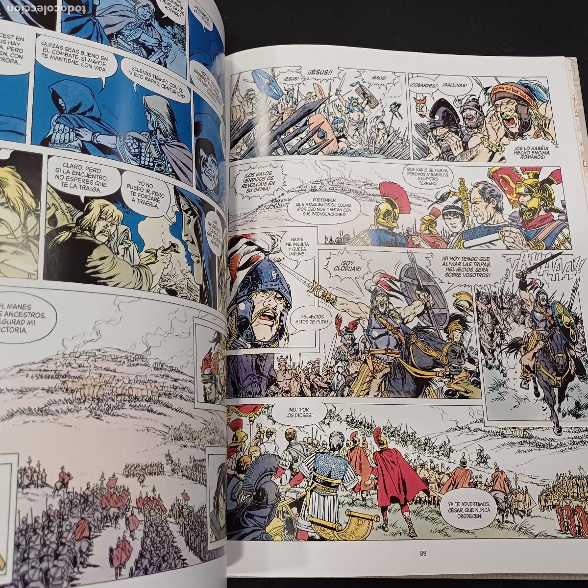 C&oacute;mics: VAE VICTIS/LA GUERRA DE LAS GALIAS/SIMON ROCA. - Foto 2