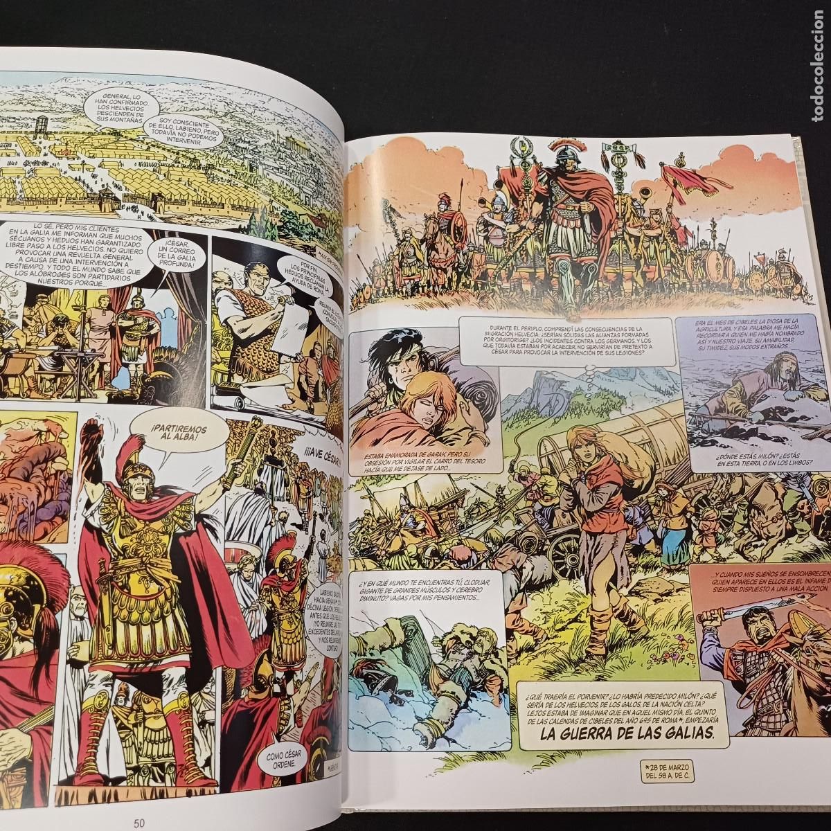 C&oacute;mics: VAE VICTIS/LA GUERRA DE LAS GALIAS/SIMON ROCA. - Foto 3
