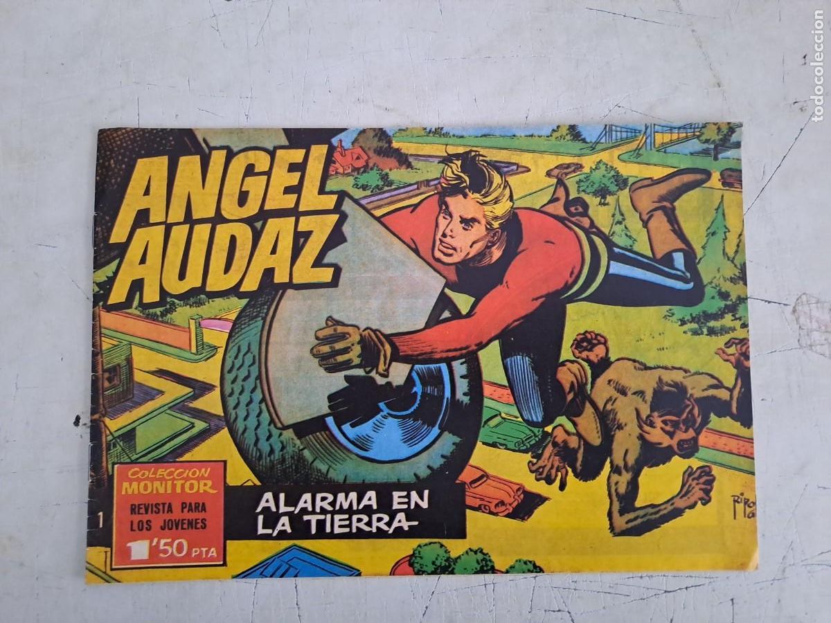 C&oacute;mics: &Aacute;ngel audaz 1, Ibero mundial en muy buen estado Bolsa DA