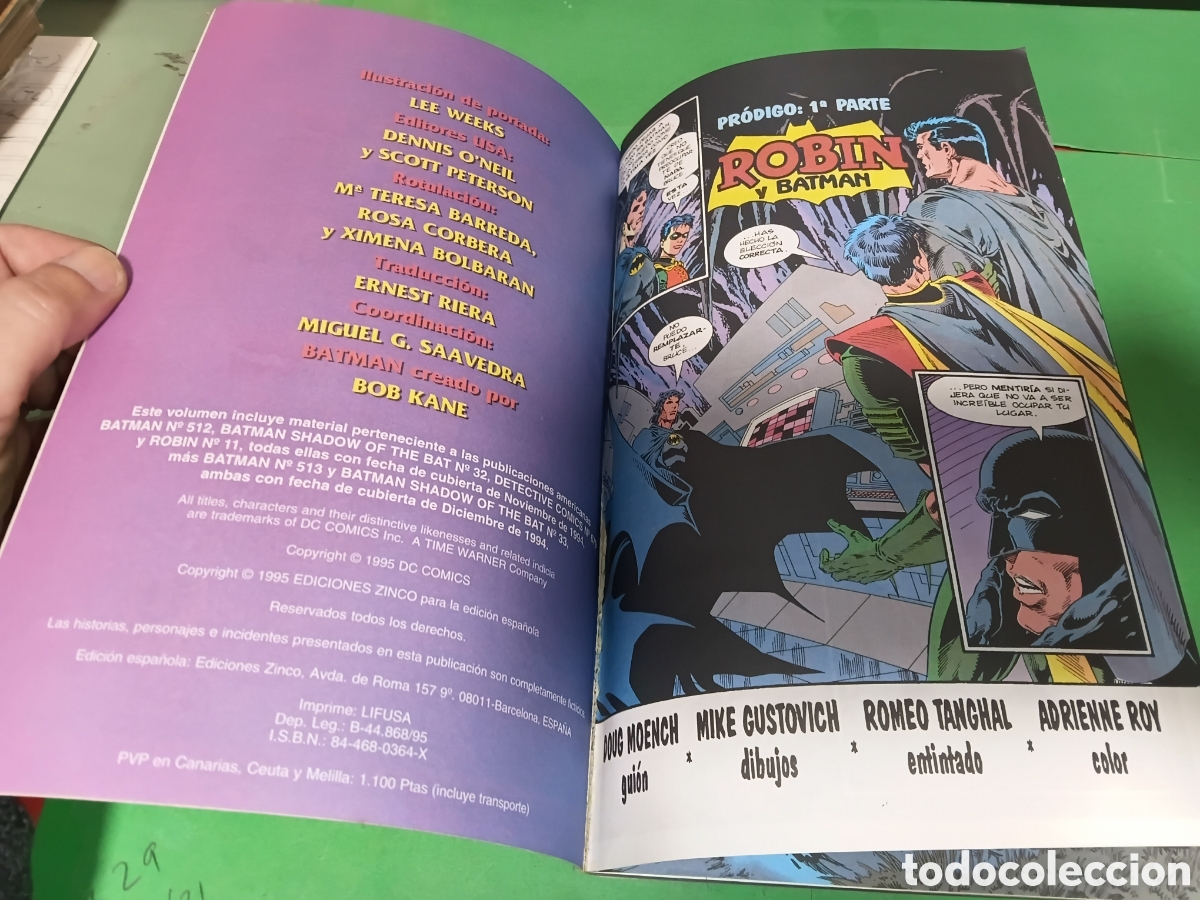 C&oacute;mics: Batman libro uno a&ntilde;o 1995 - Foto 7