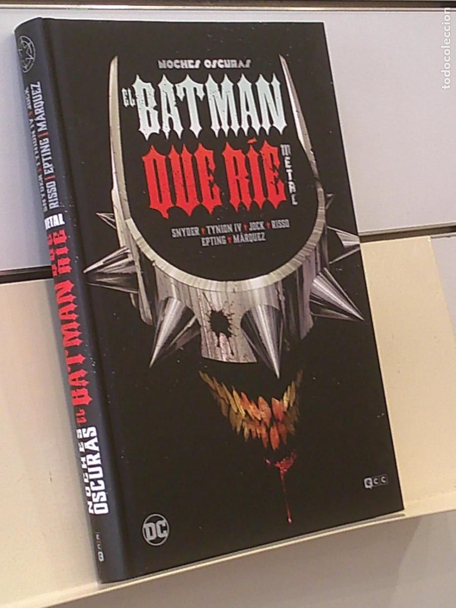 C&oacute;mics: NOCHES OSCURAS EL BATMAN QUE RIE METAL SCOTT SNIDER TOMO TAPA DURA DC - ECC