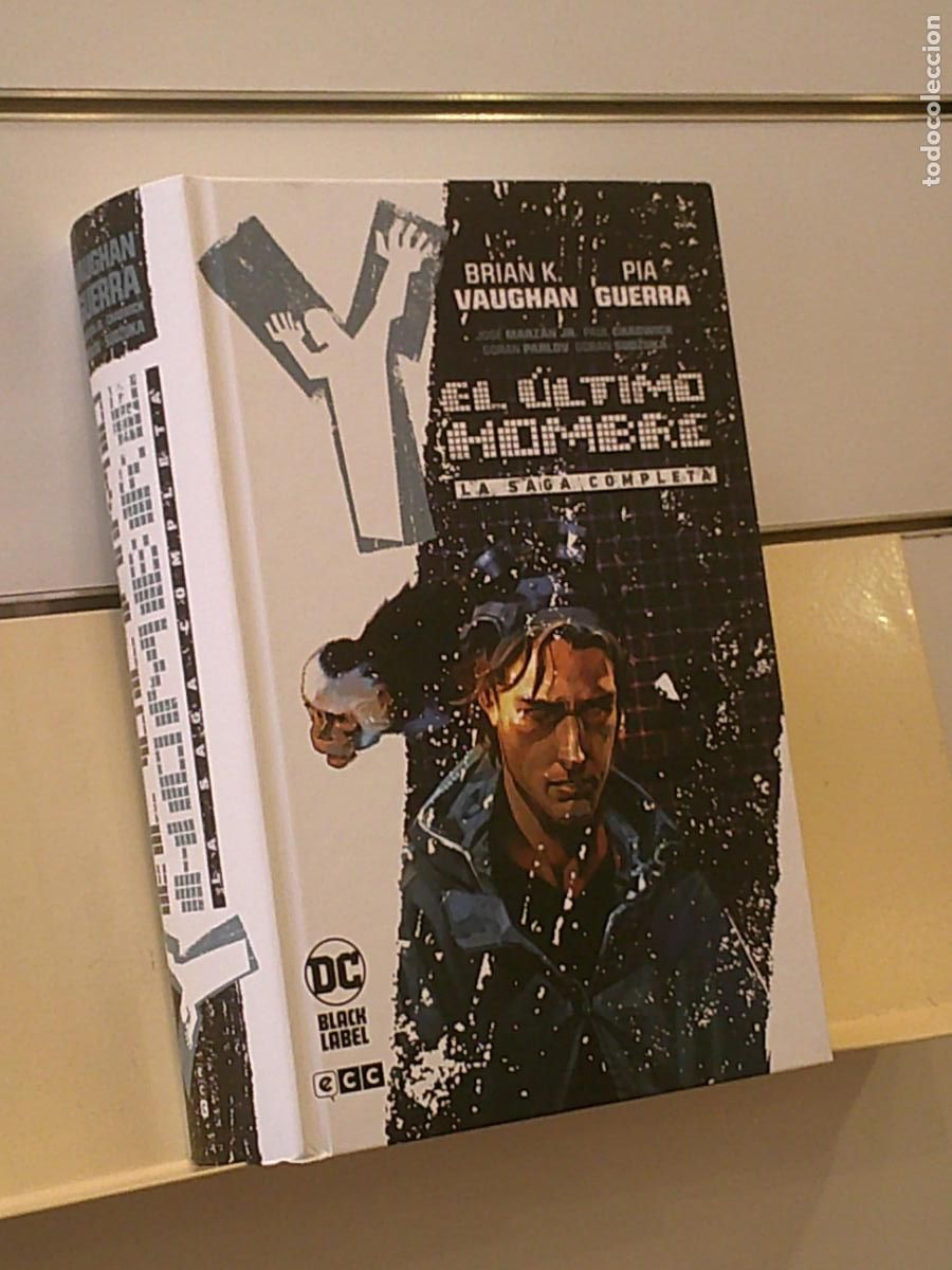 C&oacute;mics: Y, EL ULTIMO HOMBRE LA SAGA COMPLETA BRIAN K. VAUGHAN TOMO TAPA DURA 1440 PAG. DC BLACK LABEL - ECC
