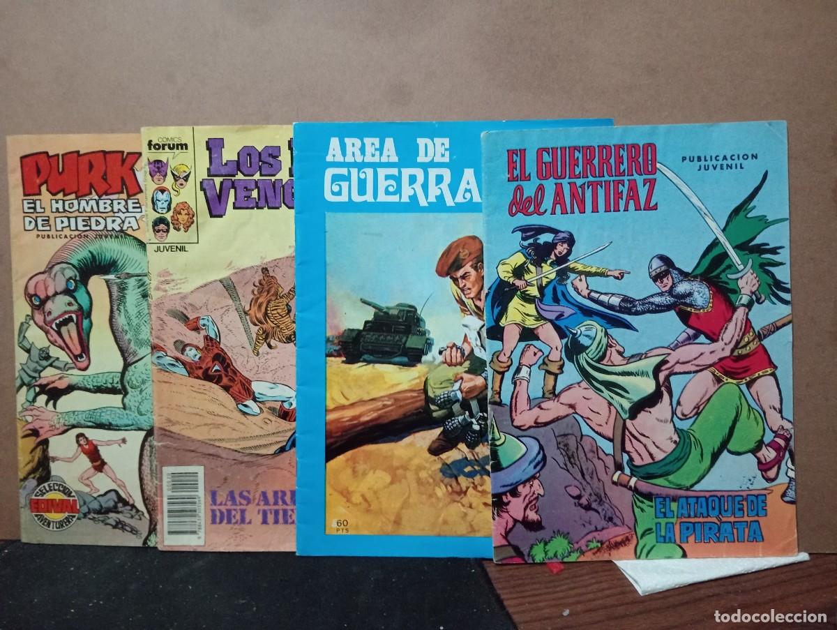 C&oacute;mics: Lote de 4 comics variados