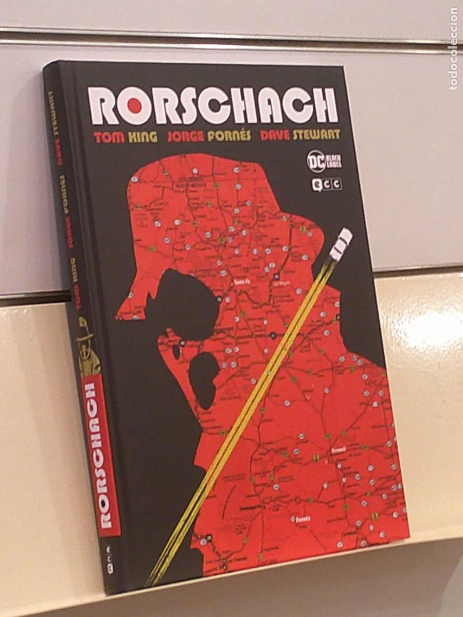 C&oacute;mics: RORSCHACH TOM KING TOMO TAPA DURA DC BLACK LABEL - ECC - Foto 1