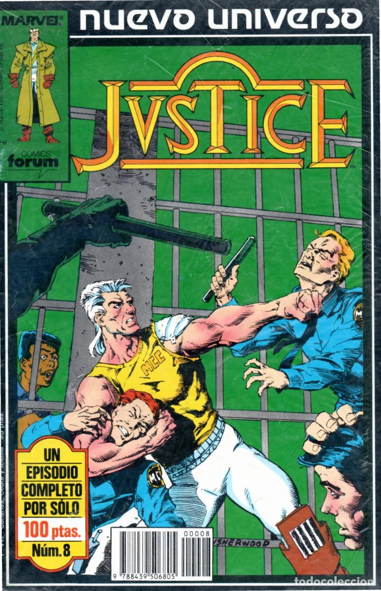 C&oacute;mics: COMIC &rdquo; JVSTICE &rdquo; N&ordm; 8 ED. PLANETA / NUEVO UNIVERSO MARVEL - Foto 1