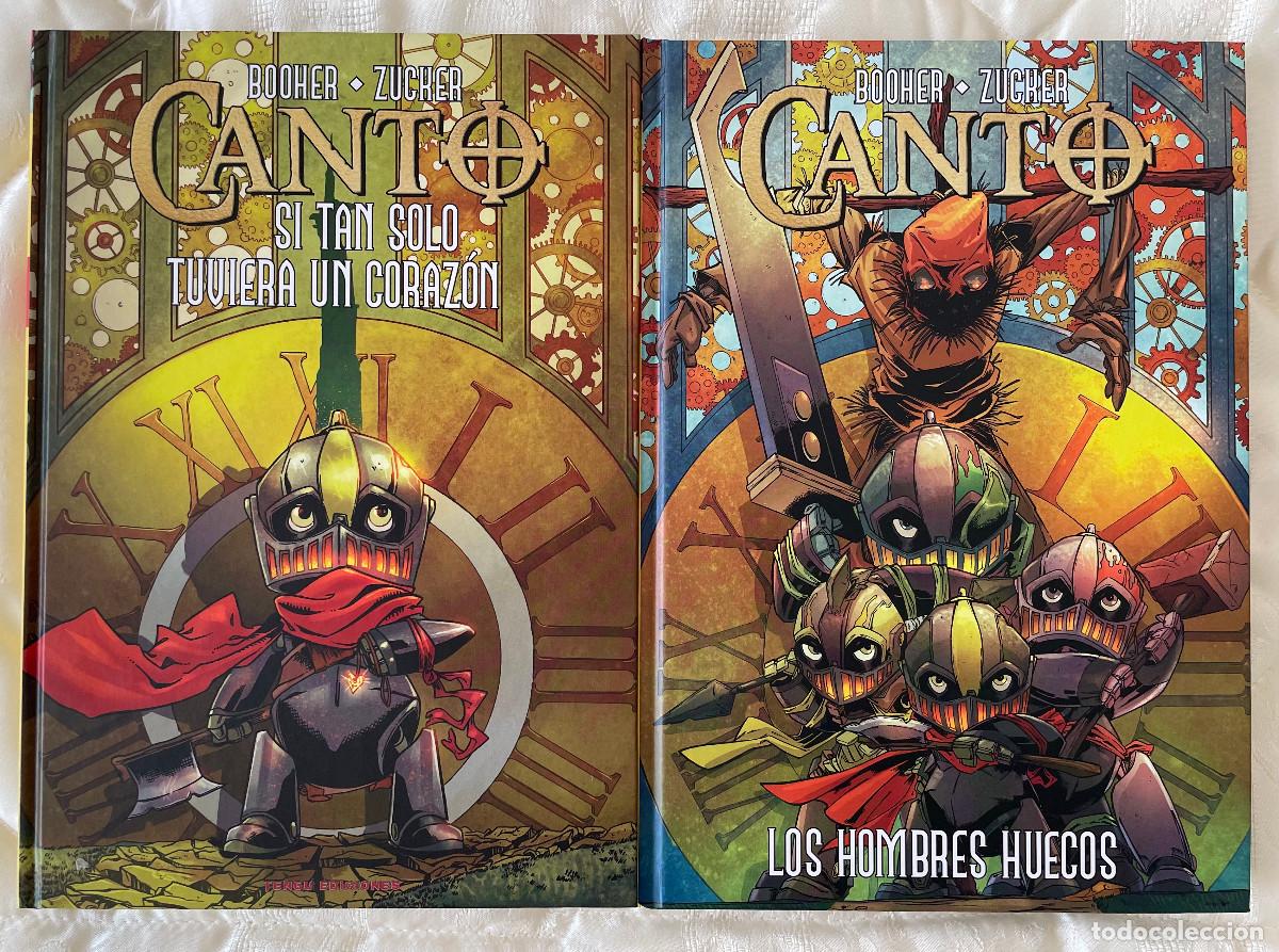 C&oacute;mics: CANTO. Dos Tomos tapa dura. Impecables.