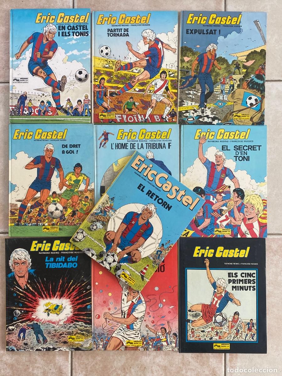 C&oacute;mics: ERIC CASTEL DEL 1 AL 10 .EDICIONRS JINIOR . GRUPO GRIJALBO . TAPA DURA. CATALA