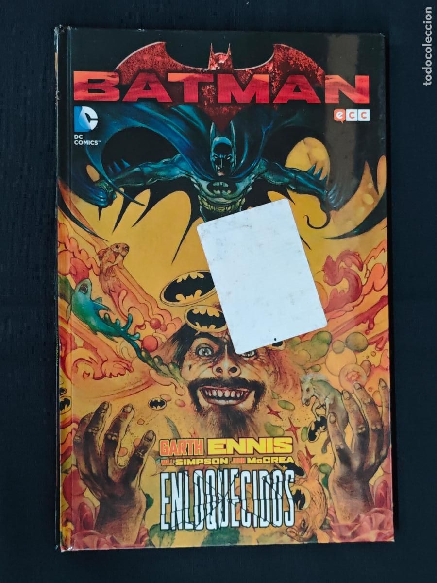 C&oacute;mics: PRECINTADO - BATMAN - ENLOQUECIDOS - ECC