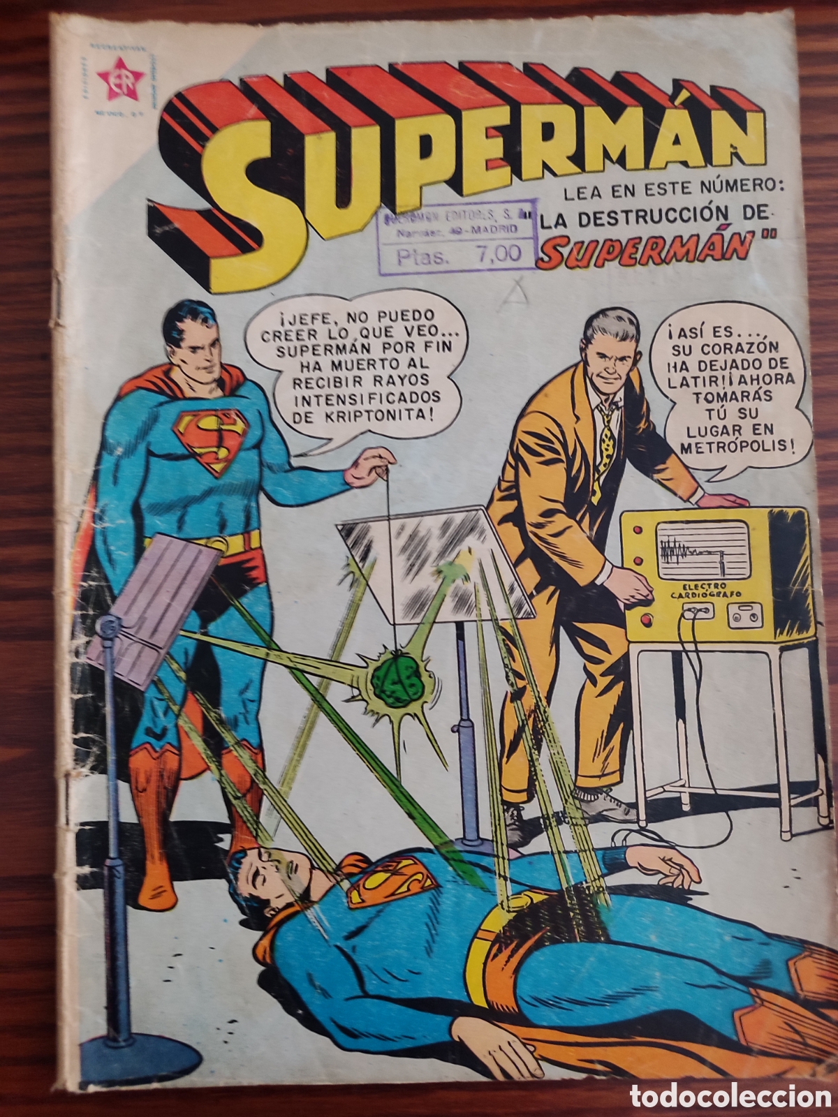 C&oacute;mics: SUPERMAN N&deg; 167, A&Ntilde;O 1958