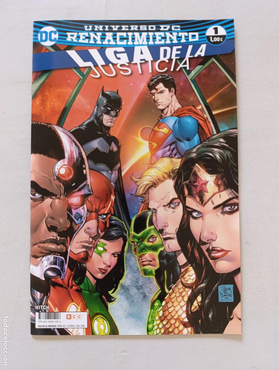 C&oacute;mics: LIGA DE LA JUSTICIA N&ordm; 1 - UNIVERSO DC RENACIMIENTO - ECC (357)