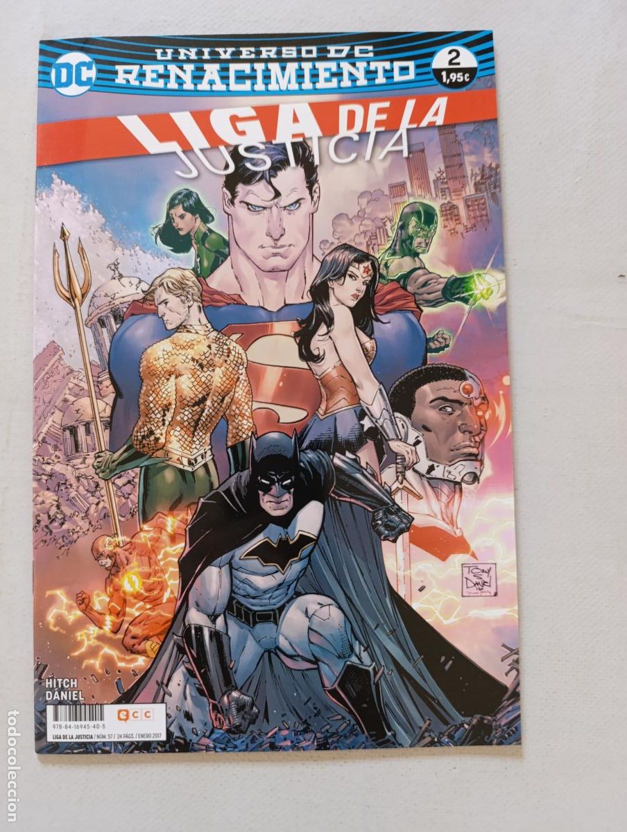 C&oacute;mics: LIGA DE LA JUSTICIA N&ordm; 2 - UNIVERSO DC RENACIMIENTO - ECC (357)