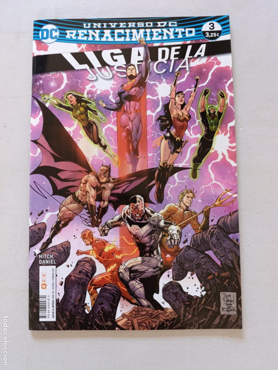 C&oacute;mics: LIGA DE LA JUSTICIA N&ordm; 3 - UNIVERSO DC RENACIMIENTO - ECC (357)