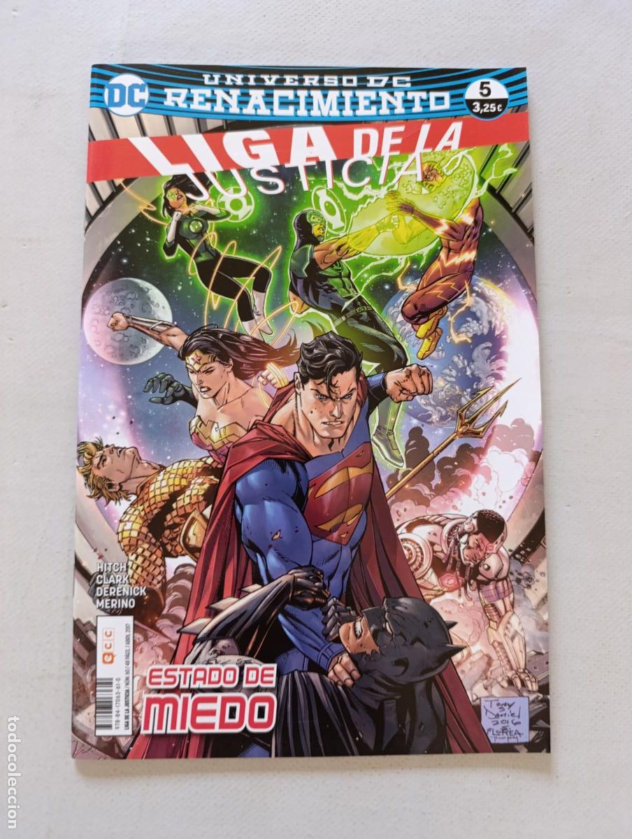 C&oacute;mics: LIGA DE LA JUSTICIA N&ordm; 5 - UNIVERSO DC RENACIMIENTO - ECC (357)