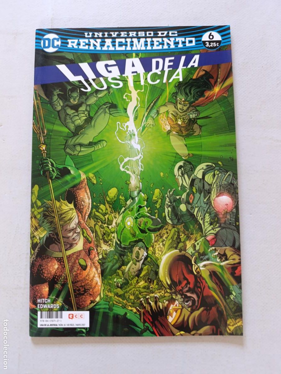 Comics: LIGA DE LA JUSTICIA N&ordm; 6 - UNIVERSO DC RENACIMIENTO - ECC (357)