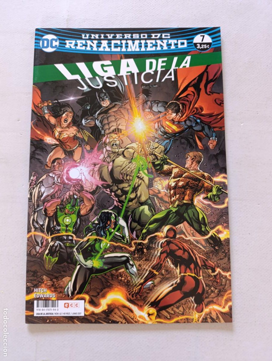 Comics: LIGA DE LA JUSTICIA N&ordm; 7 - UNIVERSO DC RENACIMIENTO - ECC (357)