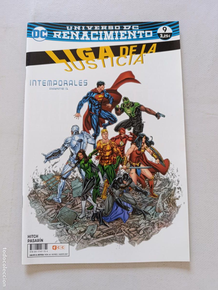 C&oacute;mics: LIGA DE LA JUSTICIA N&ordm; 9 - UNIVERSO DC RENACIMIENTO - ECC (357)
