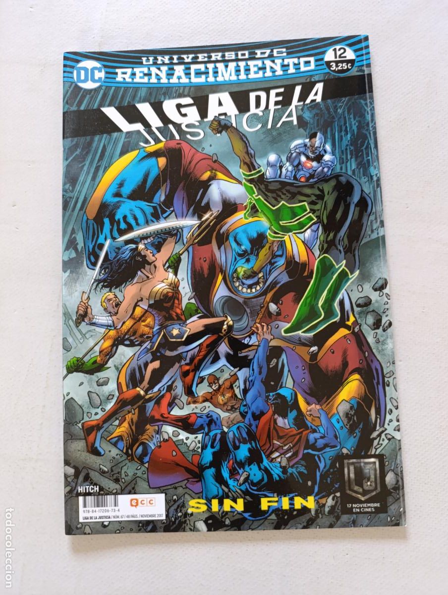 C&oacute;mics: LIGA DE LA JUSTICIA N&ordm; 12 - UNIVERSO DC RENACIMIENTO - ECC (357)