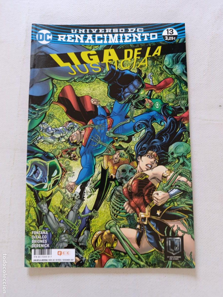 C&oacute;mics: LIGA DE LA JUSTICIA N&ordm; 13 - UNIVERSO DC RENACIMIENTO - ECC (357)