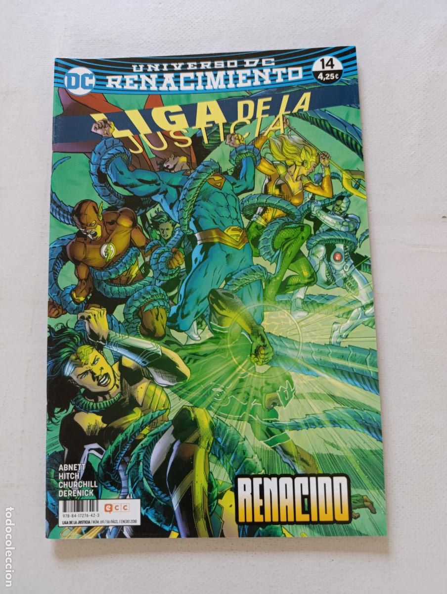 C&oacute;mics: LIGA DE LA JUSTICIA N&ordm; 14 - UNIVERSO DC RENACIMIENTO - ECC (357)