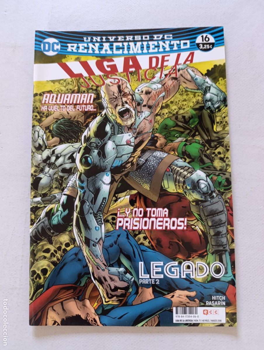 C&oacute;mics: LIGA DE LA JUSTICIA N&ordm; 16 - UNIVERSO DC RENACIMIENTO - ECC (357)
