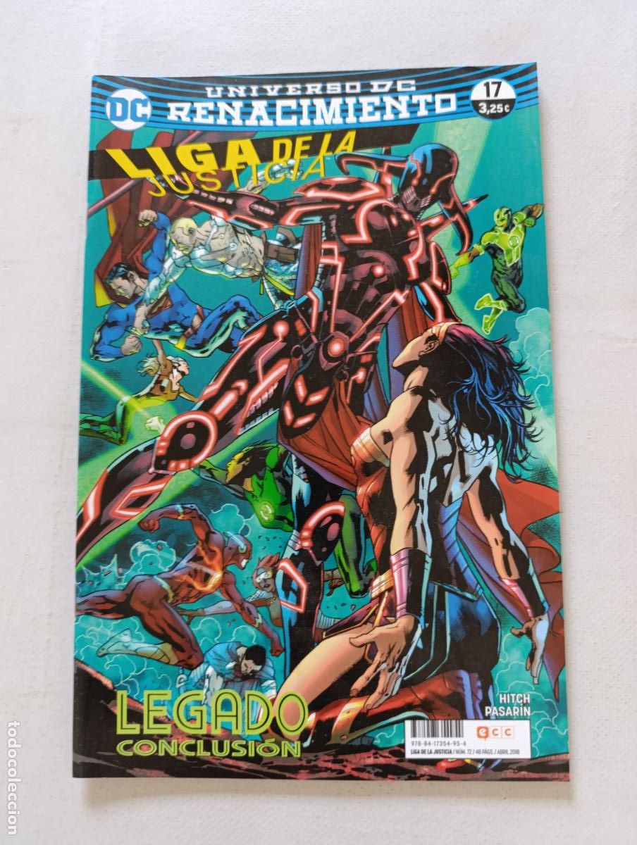 C&oacute;mics: LIGA DE LA JUSTICIA N&ordm; 17 - UNIVERSO DC RENACIMIENTO - ECC (357)