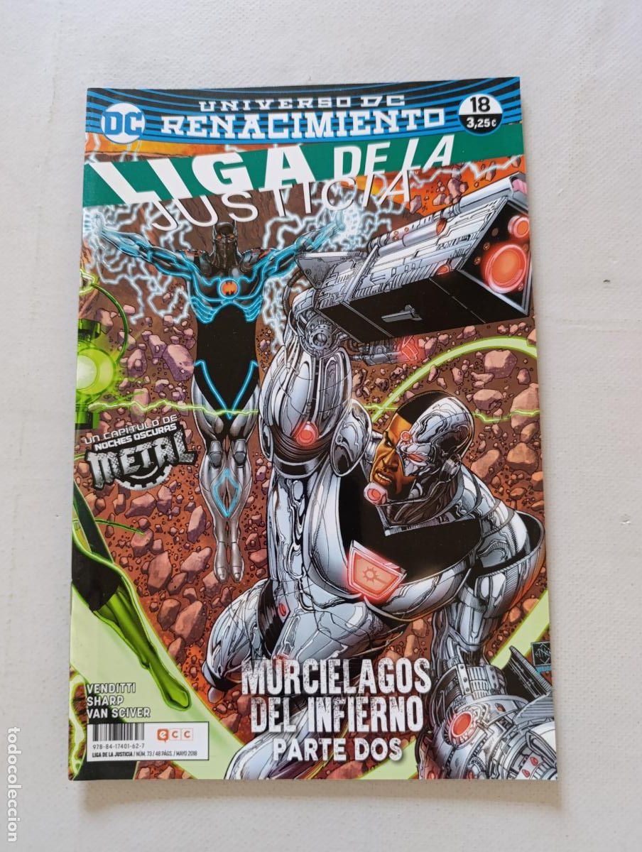C&oacute;mics: LIGA DE LA JUSTICIA N&ordm; 18 - UNIVERSO DC RENACIMIENTO - ECC (357)
